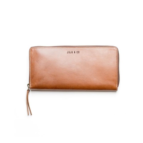 Juju & Co-Slim Wallet [Colour: Cognac]
