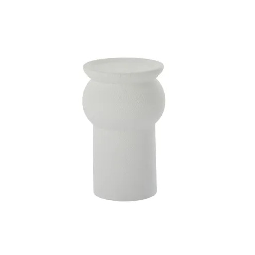 Coast to Coast Artemis Ceramic Candleholder 9.5x15cm - White
