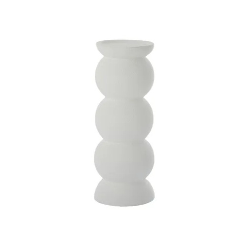 Coast to Coast Artemis Ceramic Candleholder 9.5x25cm - White