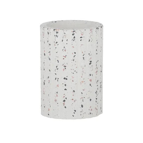 Coast to Coast Fingal Terrazzo Candleholder 10x14.5cm - Multi