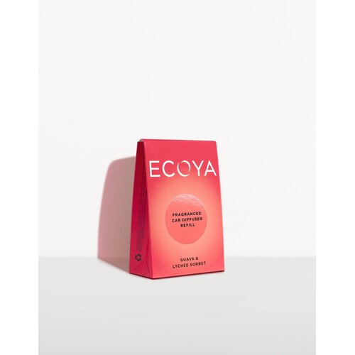 Ecoya Car Diffuser Refill - Guava & Lychee