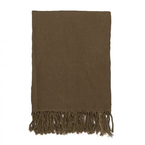 Amalfi Nira Throw 170x130x1cm - Olive