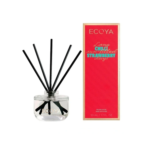 Ecoya Mini Diffuser Holiday Collection - Chilli Strawberry