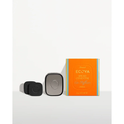 Ecoya Spiced Clementine Car Diffuser Set
