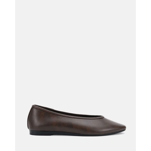 Novo Cubic Ballet Flat - Espresso Vintage