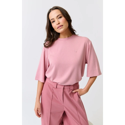 Cartel & Willow Solana Tee - Dusty Pink