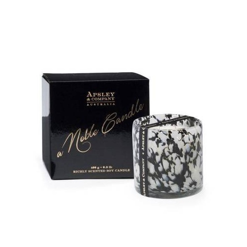 Apsley & Co Luxury Santorini Candle 400g - Marine, Black pepper & Patchouli