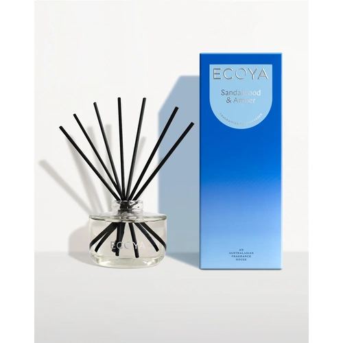 Ecoya Reed Diffuser 200ml - Sandalwood & Amber