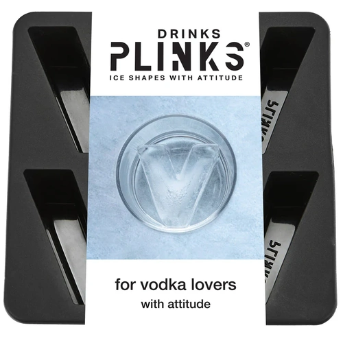 Drinks Plinks For Vodka Lovers Ice Cube Tray