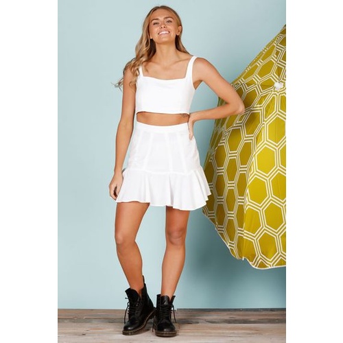 Daisy Says Sunflower Skirt [colour: White]
