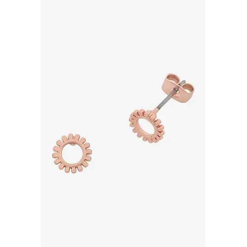 Liberte Petite Daisy Earrings - Rose Gold