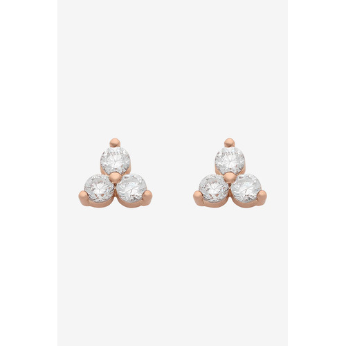 Liberte Petite Brigitte Earrings - Rose Gold