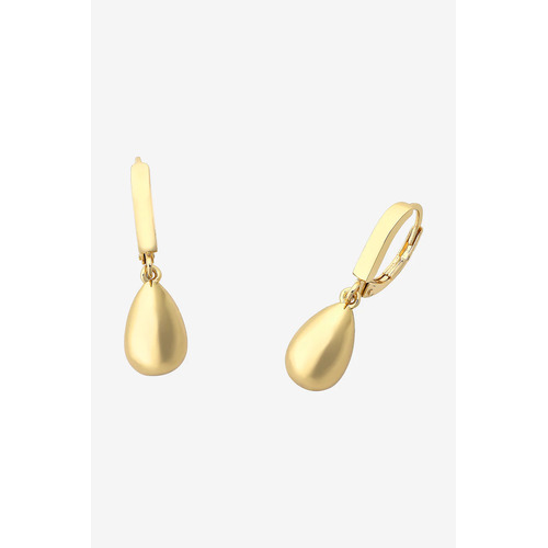 Liberte gold drop earrings.