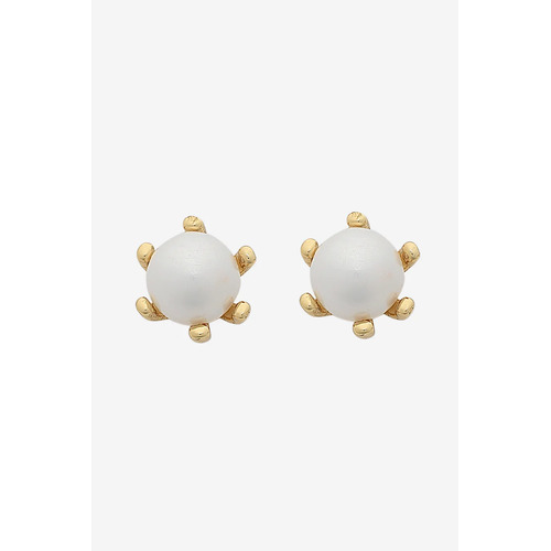 Liberte Alia Pearl Earrings - Gold