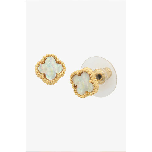 Liberte Reign Gold Earrings - MOP