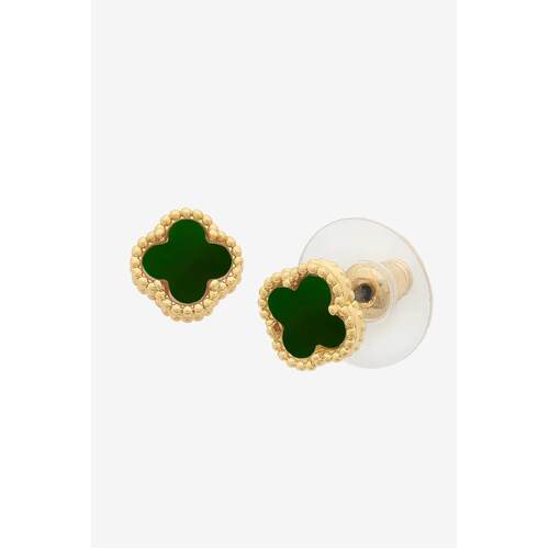 Liberte Reign Gold Earrings - Jade