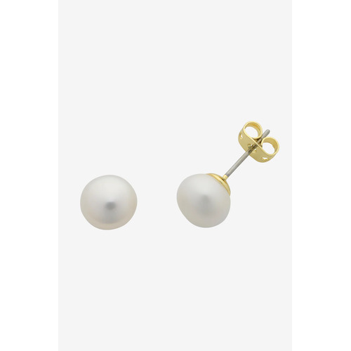 Liberte Beatrix Pearl Stud - Gold