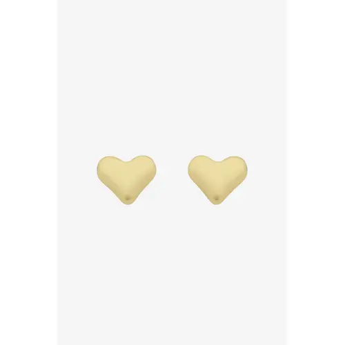 Liberte Mariel Heart Earrings - Soft Gold