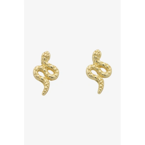 Liberte Petite Boa Earrings - Gold