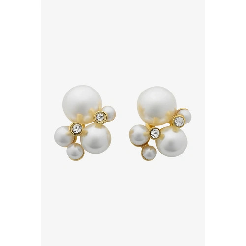 Liberte Rochelle Pearl Earrings - Gold