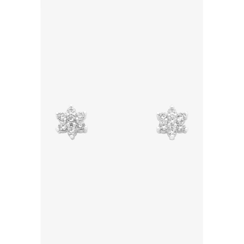Liberte Petal Earrings - Silver