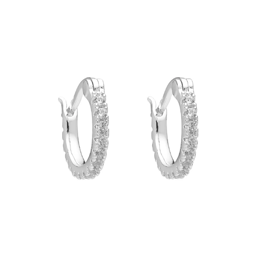 Liberte Piccola Dolce Huggie - Silver