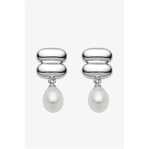 Liberte Heidi Pearl Earring - Silver