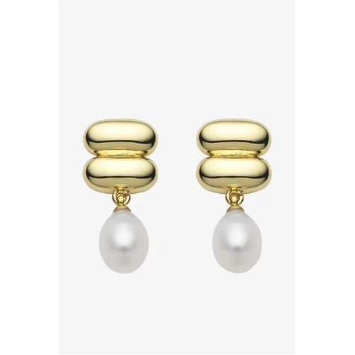 Liberte Heidi Pearl Earring - Gold
