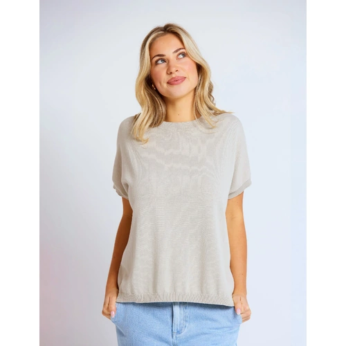 Stella+Gemma Gwen Tee - Cement