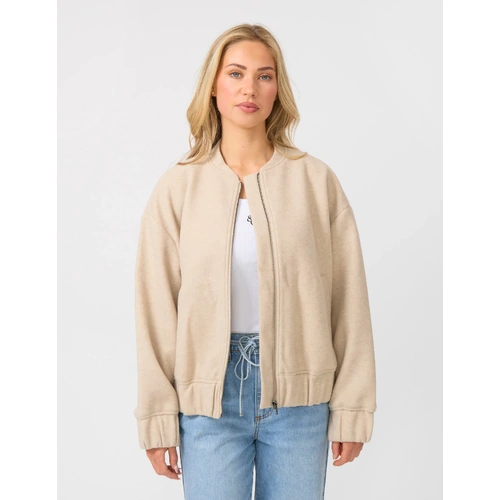 Sytella + Gemma Bomber Jacket - Oat