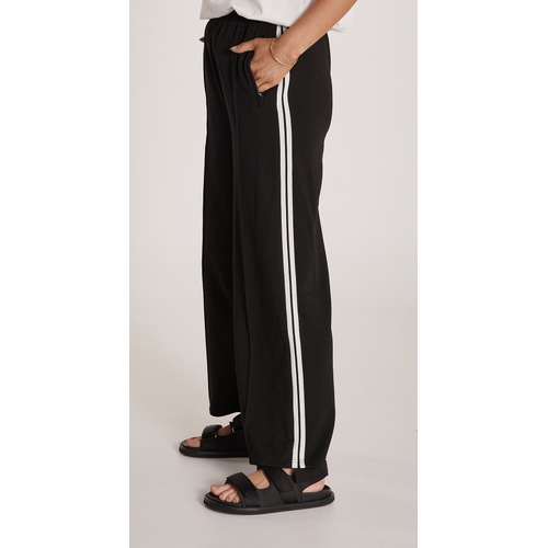 Feather + Noise Noah Cropped Pant - Black Stripe