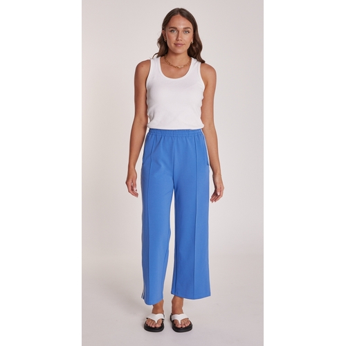 Feather + Noise Noah Cropped Pant - Blue Stripe [Size: 14]