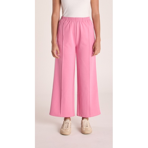 Feather + Noise Noah Cropped Pant - Pink Stripe [Size: 10]