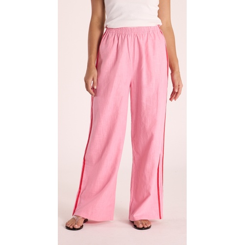 Feather + Noise Parker Pant - Pink Stripe