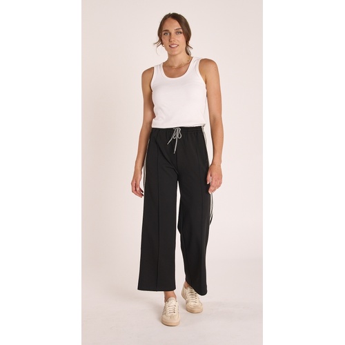 Feather + Noise Noah Cropped Pant - Luxe Black [Size: 16]