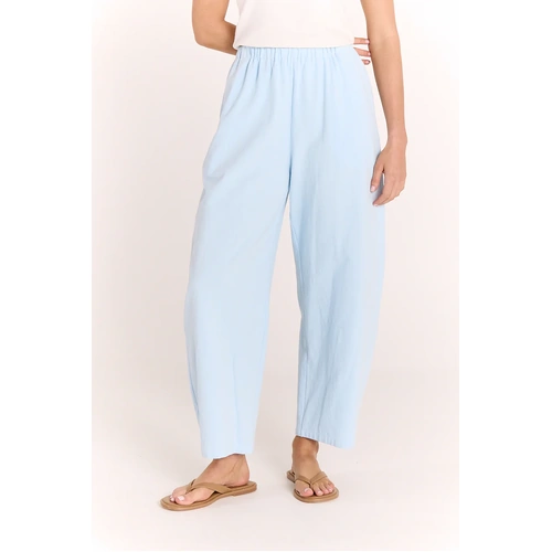 Feather + Noise Eleanor Barrel Pant - Blue