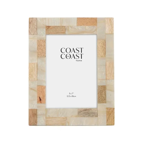 Coast to Coast Floyd Wood/Resin Frame 5x7 - Natural