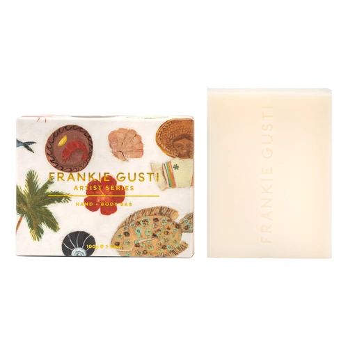 Frankie Gusti Artist Series Gabrielle Diamantis Hand + Body Bar - Olive Leaf, Citrus & Salt