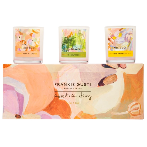 Frankie Gusti Artist Series Trio Candles - Sweetest