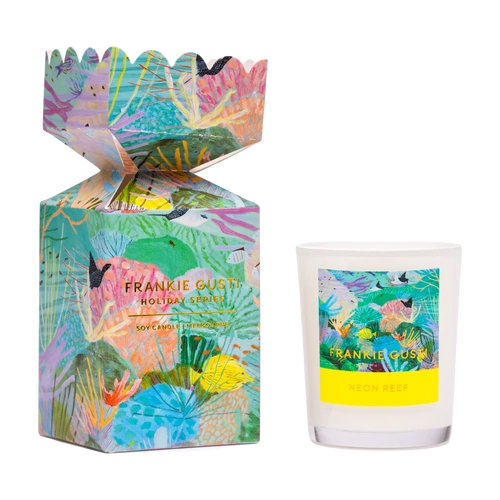 Frankie Gusti Holiday Series Ornament - Neon Reef