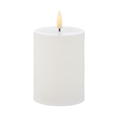 Amalfi Hughe LED Flickering Candle 10cm - White