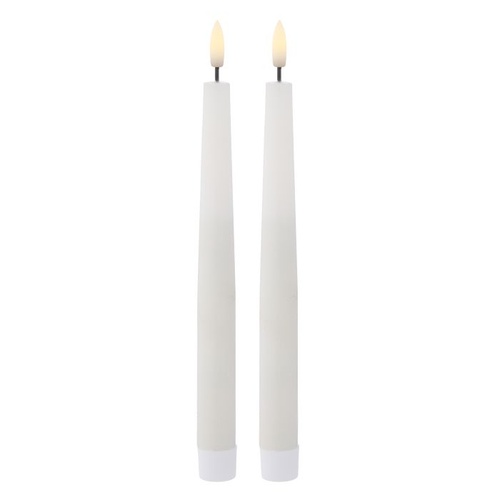 Amalfi Hughe LED Taper Candle Set of 2