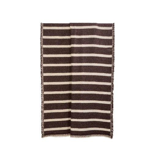 Amalfi Faye Throw - Brown & Natural