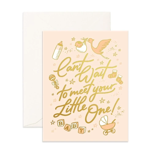Fox & Fallow Meet Little One Greeting Card