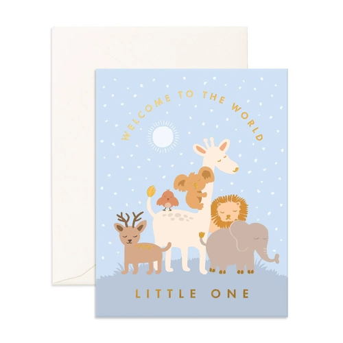 Fox & Fallow Little One Winter Card