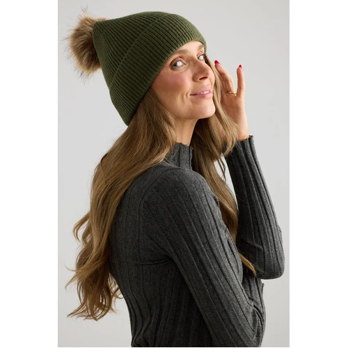 Holiday Eden Beanie - Olive