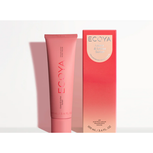 Ecoya Hand Cream 100ml - Guava & Lychee Sorbet
