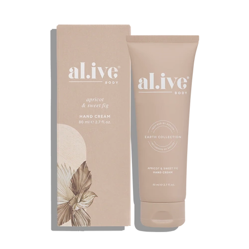 Al.ive Body Hand Cream - Apricot & Sweet Fig