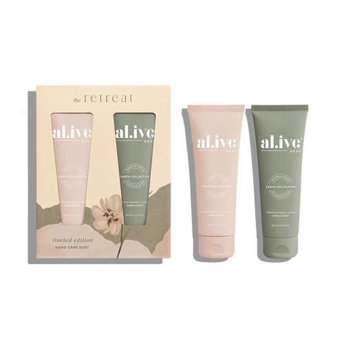 Al.ive Body Hand Care Duet - Applewood & Goji Berry + Green Pepper & Lotus
