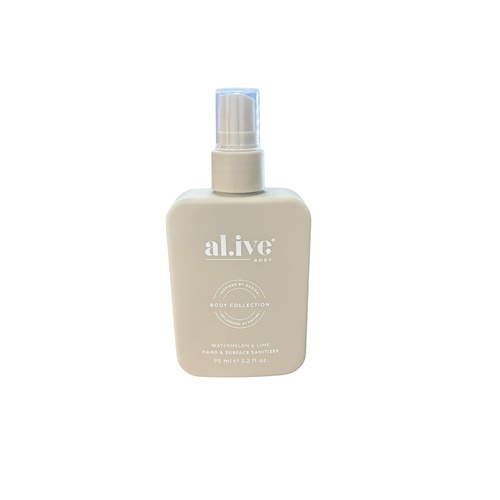 Al.ive Body Hand & Surface Sanitiser Spray - Watermelon & Lime